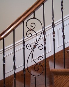 Updating Balusters to Metal — Naperville Stair Baluster replacemen