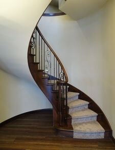 Straight stairs