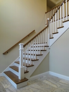 Straight stairs