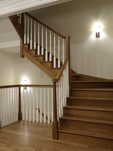 Straight stairs