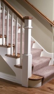 Remodel newel post