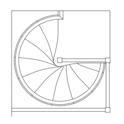 Spiral Stairway or Spiral Staircase