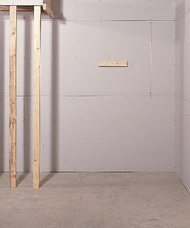 We rough in a duplicate of your stairwell in our shop.
